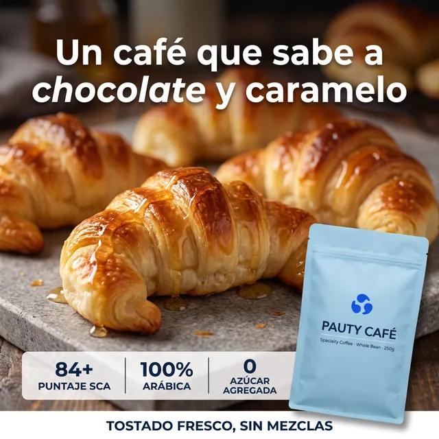 Creatividad generada con IA con un template de Pauty