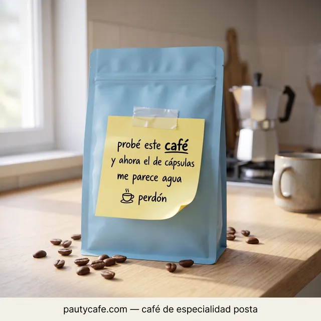 Creatividad generada con IA con un template de Pauty